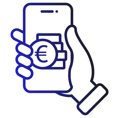 Icona servizi internet banking e app